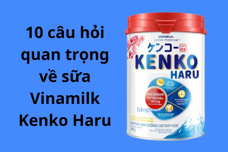 Read more about the article 10 câu hỏi quan trọng về sữa Vinamilk Kenko Haru