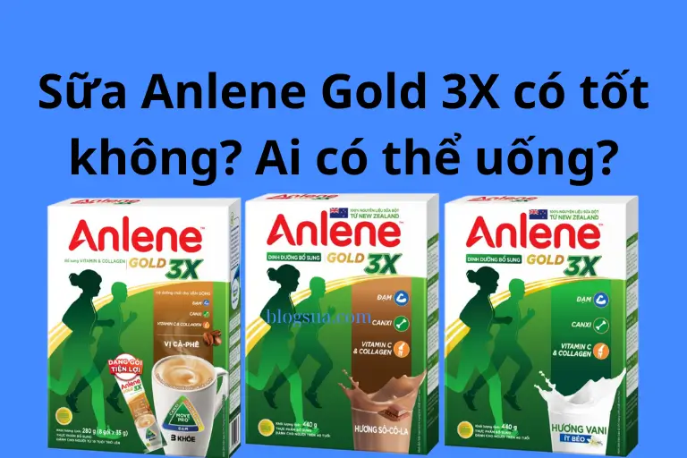 Read more about the article Sữa Anlene Gold 3X có tốt không? Ai nên uống?