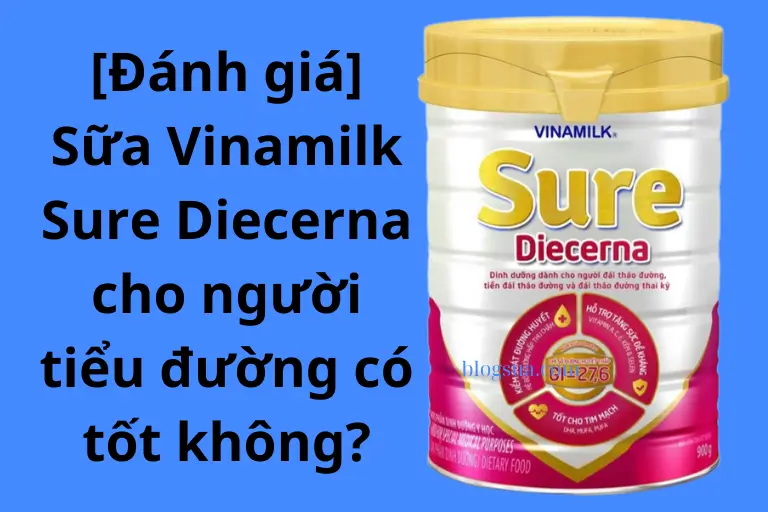 Read more about the article [Đánh giá] Sữa Vinamilk Sure Diecerna cho người tiểu đường có tốt không?
